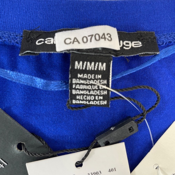 Cable & Gauge Short Sleeve Lightweight Shirt Blue Women’s Size Medium NEW - Picture 3 of 9